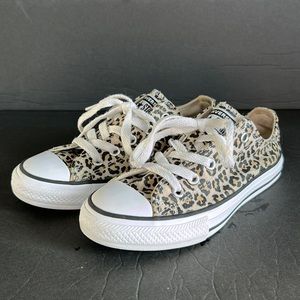 Converse Chuck Taylor All Star Leopard Print girls size 13